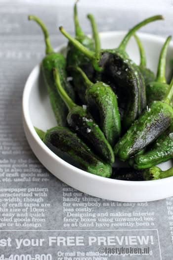 padron-gehalveerd padron pepers half