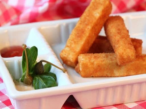 Frites van aardappelpuree Frieten van aardappelpuree