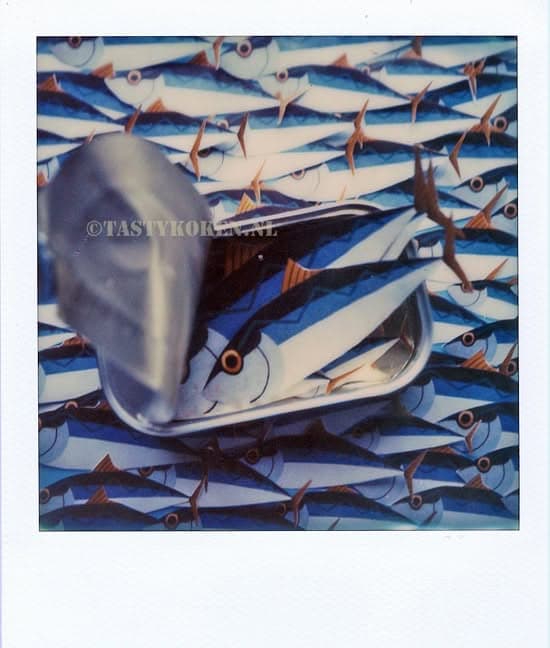 Sardines uit blik