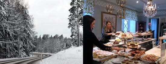 taartjesbuffet in Zweden